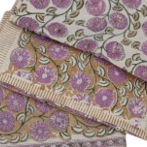 Premium Indian Artisanal Hand <b>Block</b> Print Boho King Size 3 Pcs 100% Cotton Eco-Friendly Soft Skin Friendly Non Toxic Dyes 200TC - Product Image 3
