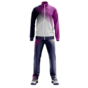 New Fashion Winter Casual Solid Sublimation Custom Breathable Lightweight Polyester/Cotton Drawstring Closure Tracksuits <b>Men</b> - Product Image 3