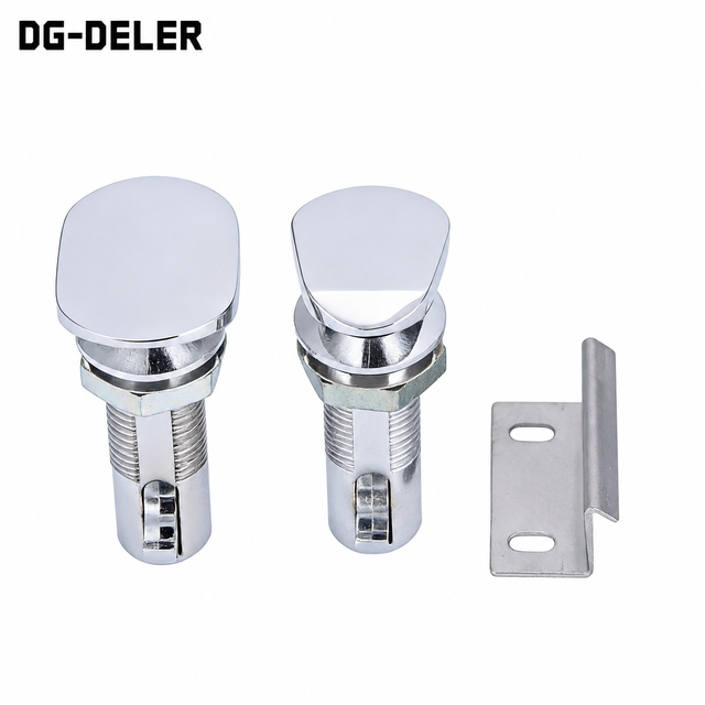 DG-DELER MS1089 Anti-Theft Aluminum Alloy Modern Locks for Control Panels Enclosures Cabinets RVs Electrical Panels