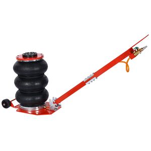 Martinetto Pneumatico a Tre Sacche 3T Rosso, Capacità 6600 libbre (16 pollici), Facilmente Pieghevole, per Auto e Terreni Difficili - Product Image 6