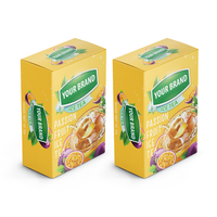 Exportkwaliteit Passievrucht Drinkpoeder Premix Zwarte Thee Poeder Snelle Bereiding Thee Groothandel