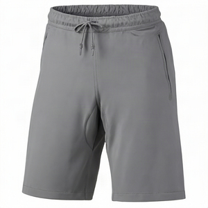Men's Summer Mid <b>Shorts</b> 100% Polyester Drawstring Closure Breathable Anti-Wrinkle Quick Dry Solid <b>Zipper</b> Pocket <b>Shorts</b> - Product Image 5