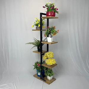 Maceta Moderna de Metal Resistente a la Oxidación, para Plantas de Interior y Exterior, Jardín, Patio, Hogar, Contenedor Decorativo para Plantas - Product Image 3