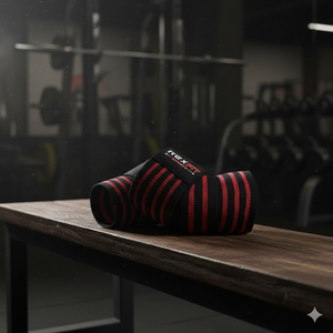 Soporte de Codo Deportivo Profesional Rexfit, Neopreno de 5 mm para Entrenamiento en Gimnasio, Levantamiento de Pesas y Protección de Articulaciones - Product Image 1