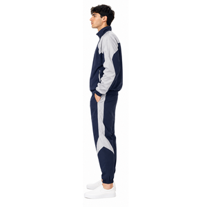 <b>Men</b> Streetwear Plus Size Nylon Tracksuit Outdoor Fitness Running Sportswear Lightweight <b>Jacket</b> Pants OEM ODM Supplier Adults - Product Image 5