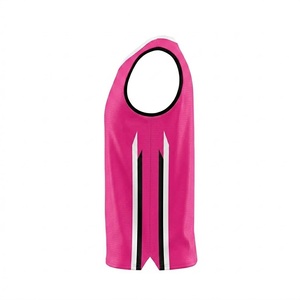 Camiseta de baloncesto personalizada con cuello en V, sin mangas, transpirable, de malla, unisex, para adultos, que absorbe la humedad, de secado rápido, ropa deportiva, corte regular. - Product Image 4