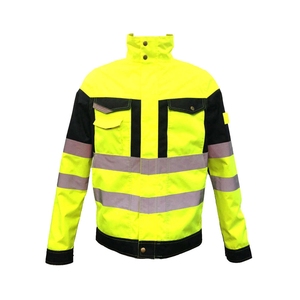 Chaqueta de Trabajo de Seguridad Reflectante de Alta Visibilidad con Logotipo Personalizado, Fabricante OEM, Ropa de Trabajo Industrial Impermeable para la Construcción - Product Image 4