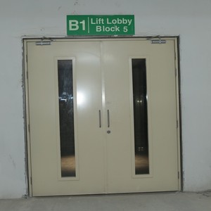 Puerta Cortafuego Industrial de Acero de Alta Calidad para Edificios Comerciales e Institucionales o Uso en Edificios Públicos a Precio de Exportación - Product Image 4