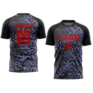 Servicio OEM/ODM, Camiseta de Fútbol para Hombre, Nuevo Diseño, 100% Poliéster, Ligera, de Secado Rápido, Logotipo Personalizado, Nombres de Equipos, Precio Bajo para Adultos - Product Image 1