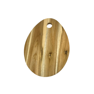 Planche à découper en bois massif robuste, finition naturelle, bloc de boucher pour cuisine - Product Image 1