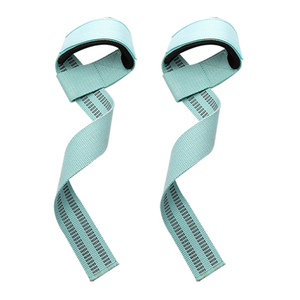 Sangles de levage en coton réglables et robustes, respirantes, antidérapantes, légères, pour la musculation, le powerlifting et la bodybuilding - Product Image 2