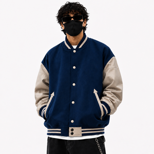 Premium <b>Men's</b> Varsity <b>Jacket</b> Cotton Blend Baseball Style <b>Jacket</b> for Everyday Wear - Product Image 6