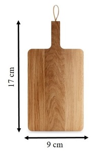 Natural Handmade Wooden Chopping <b>Board</b> with Juice Groove for Meat Vegetables Fruits Daily Kitchen Use - Product Image 6