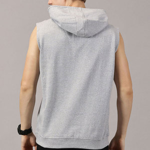 New <b>Workout</b> Vest Custom Logo Sportswear Gym Running Fitness Mens Tank Top <b>Hoodie</b> Sleeveless Sweatshirts - Product Image 2