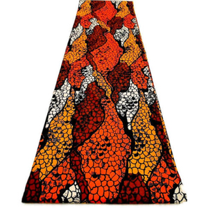 Tissu en coton imprimé avec logo africain en wax pour les fabricants de vêtements (vente en gros) - Product Image 2