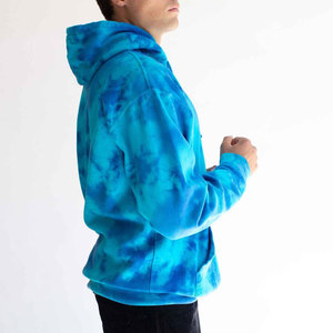Sweat-shirt à capuche zippé unisexe Econex Sports rose en polyester tricoté, décontracté, avec logo imprimé sur le devant, respirant et doublé - Product Image 3