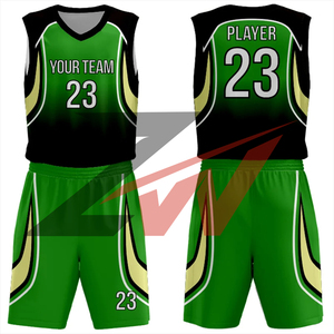 Maillot de basketball personnalisé par sublimation, col en V, sans manches, anti-transpiration, unisexe adulte - Product Image 3