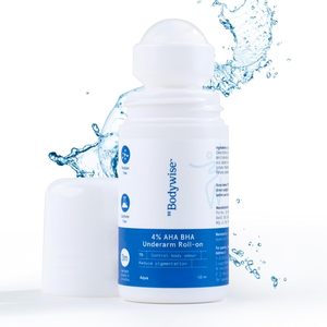 Be-Bodywise 4% AHA BHA Roll-on pour les aisselles |   Acide lactique à 2 %, acide mandélique à 1 %, acide salicylique à 1 % |   Parfum Aqua sans alcool - Product Image 1