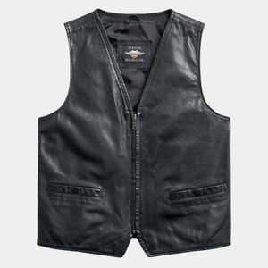 Chaleco de Cuero para Hombre Harley - Product Image 1