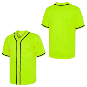 Maillots de baseball personnalisés imprimés, chemises d'équipe de softball à boutons, hauts athlétiques sublimés à séchage rapide, vêtements d'équipe de haute qualité - Product Image 3