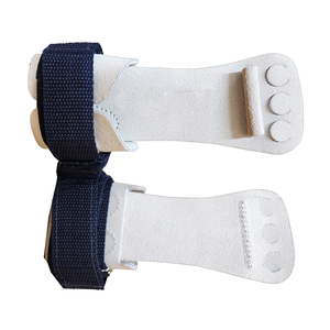 Protège-mains de gymnastique en néoprène et cuir, personnalisable, respirant, léger et portable, avec support de poignet et protection de la paume, de haute qualité - Product Image 2