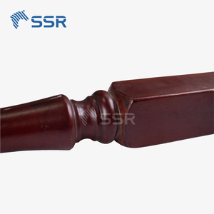 Balustre décoratif en bois finition brun foncé SSR pour rampes d'escalier intérieures et systèmes de main courantes - Product Image 4