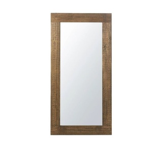 Wooden <b>Mirror</b> Frame Refined Residential Decor Element Crafted to Support Coordinated Styling Across Household Spaces - Product Image 2