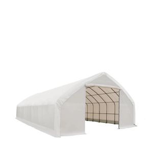 Tettoia per Stoccaggio TMG ST3070E 30FT X 70FT, Resistente, con Copertura in PE da 11 oz, Porte a Scorrimento, Pareti Diritte e Tetto a Falda per Stoccaggio Esterno - Product Image 2