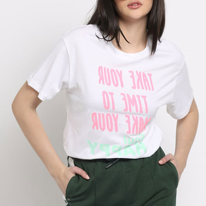 Camisetas Cortas de Moda para Mujer, Nueva Colección de Fábrica, Alta Calidad, Artículos de Primera Calidad, Camisetas Cortas para Mujer al por Mayor, Personalizadas - Product Image 3