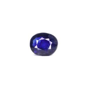 Saphir bleu royal taille cœur de 4,3 carats, pierre précieuse non montée pour bijoux fins - Product Image 1