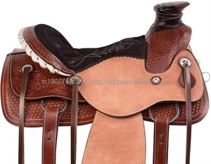 Silla de Montar Inglesa Profesional de la Mejor Calidad, Cuero Genuino, Ajustable, para Entrenamiento y Exhibición, Cantidad al por Mayor - Product Image 3