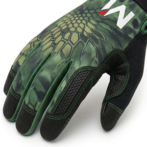 MALUZA INDUSTRIES Wholesale Custom Anti-Impact Mechanics Work <b>Gloves</b> Breathable Mesh Back Reinforced Cuff General Purpose - Product Image 5