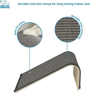 Meilleur Griffoir de Luxe pour Chat, Amusant et Interactif, en Sisal, Poteau de Griffoir, Protection des Meubles, Sûr pour les Griffes, Support de Jeu Intérieur Robuste - Product Image 4