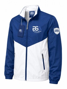 Chaqueta Cortavientos Personalizada para Hombre, Talla Grande, de Poliéster Suave, para Todas las Estaciones, Impermeable, Informal, para Senderismo y Moda Urbana - Product Image 4