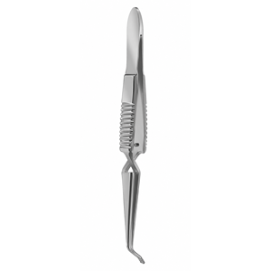 Pinzas Capsulorhexis Maumenee de Acero Inoxidable, Instrumento Quirúrgico Oftálmico de Precisión Reutilizable, Modelo S5-AB-1470 - Product Image 4