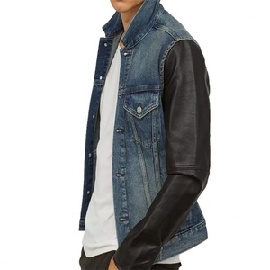 Wholesale Men <b>Denim</b> Jacket <b>Coat</b> Custom Winter Men Motorcycles Jean - Product Image 1