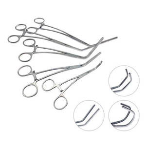 FIDA International Cardiovascular Forceps Atraumatic Jaw Tip Aortic Exclusion <b>Basis</b> <b>Surgical</b> <b>Instruments</b> Stainless Steel Manual - Product Image 5