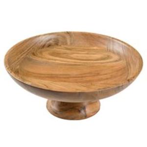Cuenco de madera artesanal extra profundo para preparar ensaladas en cenas familiares numerosas y para un comedor elegante - Product Image 2