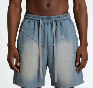 Trendy Personalized Logo Shorts for Men Fashion Street Casual Design Lightweight Soft Summer Daily Outfits - Product Image 5
