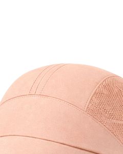 Men Light Peach Mesh Panel Sports Cap Breathable Lightweight Adjustable Summer Running Training Outdoor Baseball Hat For Men Use - Product Image 4