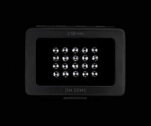 Diamante de laboratorio de 2.5 MM, corte redondo rosa, color D VVS, en oferta, para la fabricación de joyas, diamantes de laboratorio al por mayor en oferta. - Product Image 1