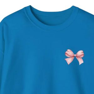 เสื้อสเวตเชิ้ตแจ็คแอนด์จิลสำหรับผู้หญิง คอกลม แขนยาว ผ้าฟลีซอุ่นสบาย สไตล์ลำลองทันสมัย เหมาะสำหรับใส่เดินเล่น สามารถสกรีนโลโก้ได้ - Product Image 5