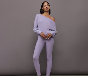 Women's Winter Sporty <b>Shoulder</b> Sweatshirt Lightweight Soft <b>Long</b> <b>Sleeve</b> Pullover Loose Fit Comfortable Fashion <b>Top</b> OEM ODM - Product Image 2