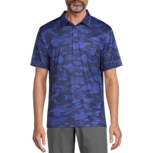 Productos Populares al por Mayor, Camiseta Polo de Punto con Camuflaje Completo para Hombre, Duradera y que Absorbe la Humedad - Product Image 2