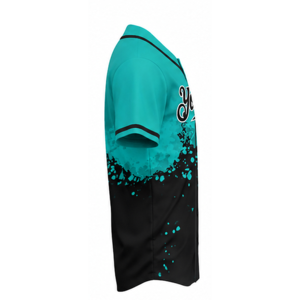 Nueva Camiseta de Béisbol Unisex Personalizada para Adultos, Corte Ajustado, Transpirable, de Secado Rápido, Cuello Redondo, 100% Poliéster, Impresión Digital para Equipos - Product Image 4