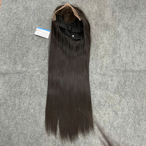 Venta al por mayor de pelucas de cabello vietnamita súper doblemente trenzado de 26 pulgadas, cabello liso natural de Vietnam, directamente de fábrica de pelucas en Vietnam, para mujeres negras. - Product Image 5