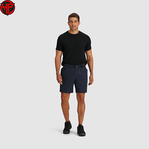 Pantalones Cortos Cargo Deportivos de Cintura Media con Cordón para Hombre, de Marca Privada, Tejidos, de Secado Rápido, Bajo MOQ, Fabricación - Product Image 5