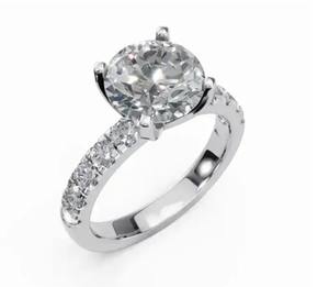 Anillo de Diamantes Cultivados en Laboratorio Endless Brilliance Pave en Oro de 9kt, 14kt y 18kt con Banda de Once Diamantes Multicorte de 0.78 Quilates para Mujer - Product Image 1