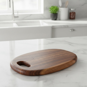 Grande planche à fromage et charcuterie en bois d'acacia avec poignée |   Planche à servir et à découper écologique de qualité supérieure - Product Image 1