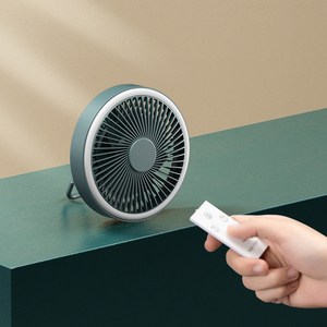 Ventilador de Clip Recargable, Ventilador de Escritorio, Recargable, de Pared, Ventilador USB, 100 Ajustes de Flujo de Aire, para Escritorio, Sala de Estar, Uso en Exteriores - Product Image 1